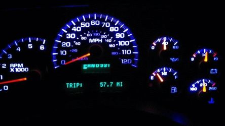 Gauge Cluster And Led Lights 