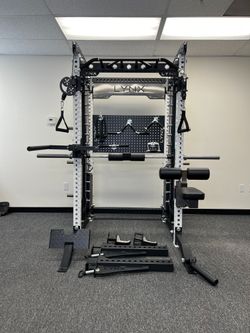 FULLY LOADED - FREE DELIVERY🟢All In One Home Gym🟢 Functional Trainer🟢Smith Machine🟢Squat Rack🟢Cable Machine