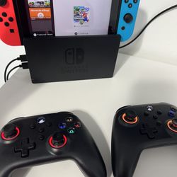 Nintendo Swith Neon Blue and Neon Red