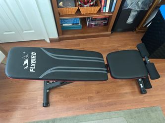 Weight bench , adjustible