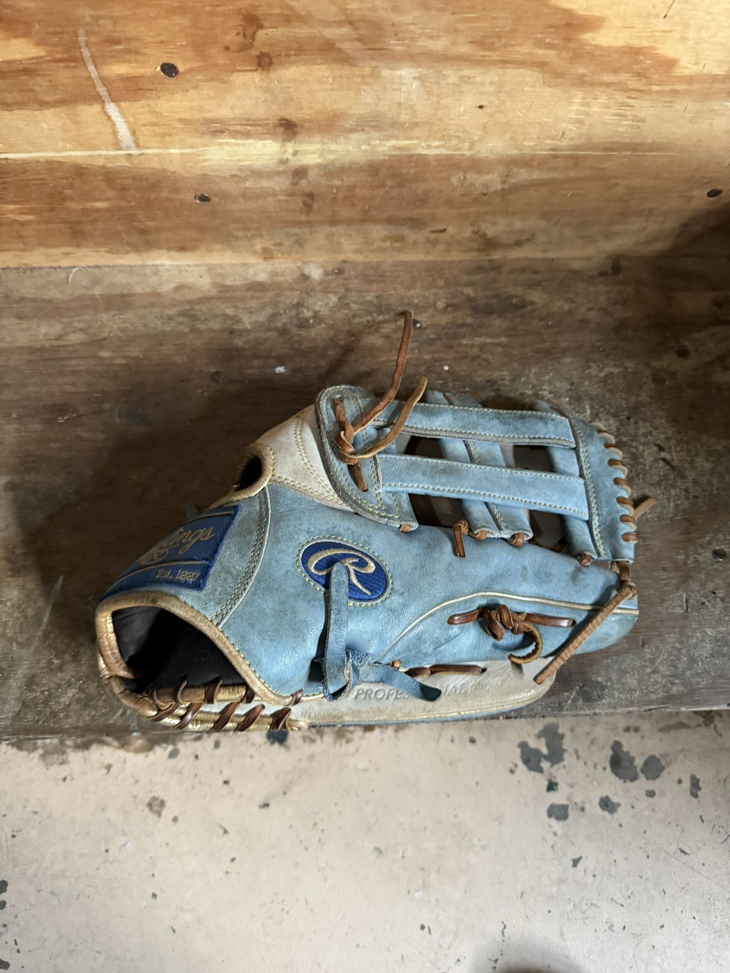 College Used Baseball Gloves (Rawlings + Nokona)