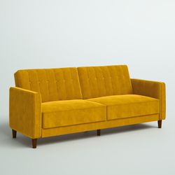  Velvet Convertible Sofa