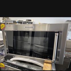 Kitchen Aid Microwave Over The Range Stainless Steel‼️‼️