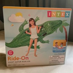 Intex Ride -on Giant Gator
