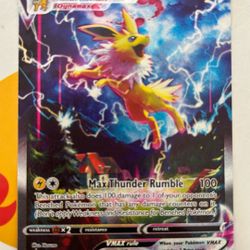 Jolteon VMAX Promo Card