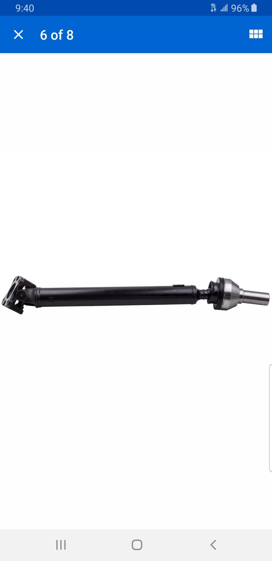 Front drive shaft for dodge ram 1500 4x4