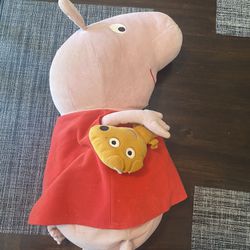 Big Peppa Pig Stuffed Animal 