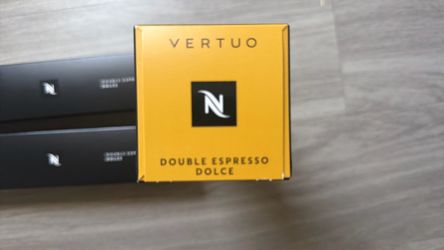 Nespresso double Espresso Dolce Vertuo