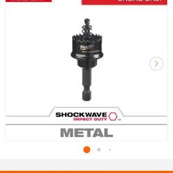 Milwaukee 7/8 in. SHOCKWAVE IMPACT DUTY Hole Saw Questions