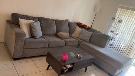 Sectional with bed