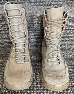 Danner Insulated Waterproof Tactical Boots - Cream/Coyote (Women's Size 8)