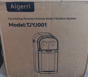Aigerri Countertop Reverse Osmosis Water Filtration System