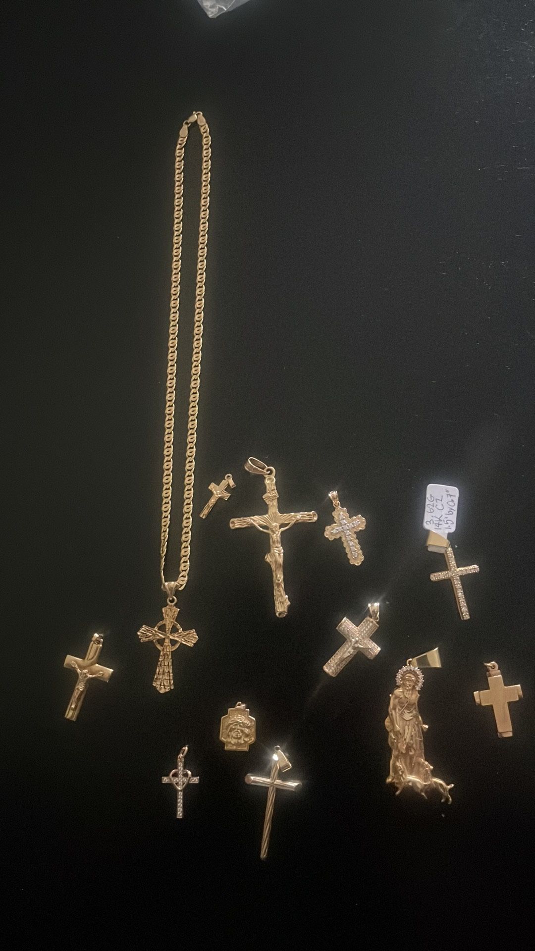 14k Solid Gold 65.4g Total Weight