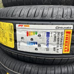 (2) PIRELLI 245/40R19 RUN FLAT TIRES FOR SALE!!!!!