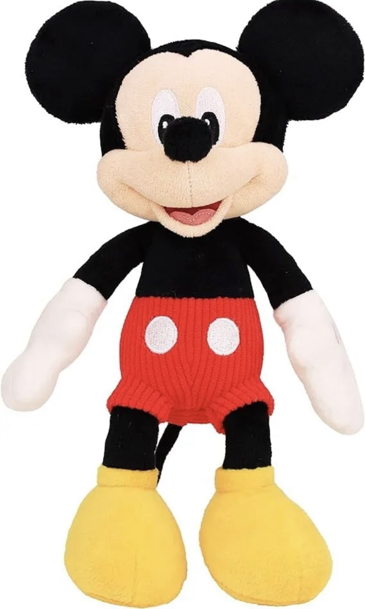 Disney Classics 11" Mickey Mouse Plush Toy NEW With Tags