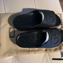 Gucci Platform Slides