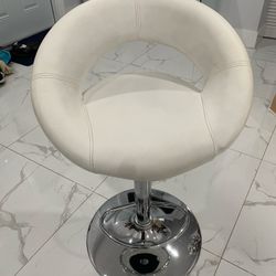 Leather Bar Stool 
