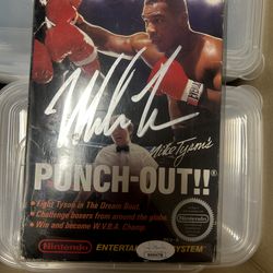JSA authenticated Mike Tyson’s punch out!