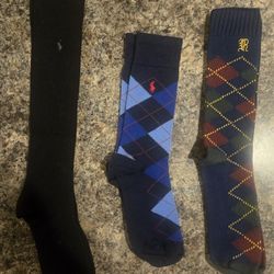 Ralph Lauren argyle socks