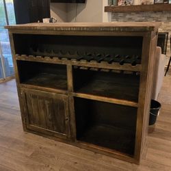 Large Wine Cabinet With Storage