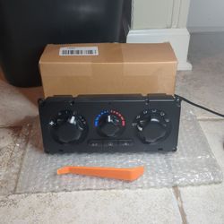 Front Climate Control Module Panel Compatible with Nissan Frontier/ Navara D40 2008-2012