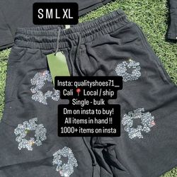 Denim Tears Rhinestone Shorts 