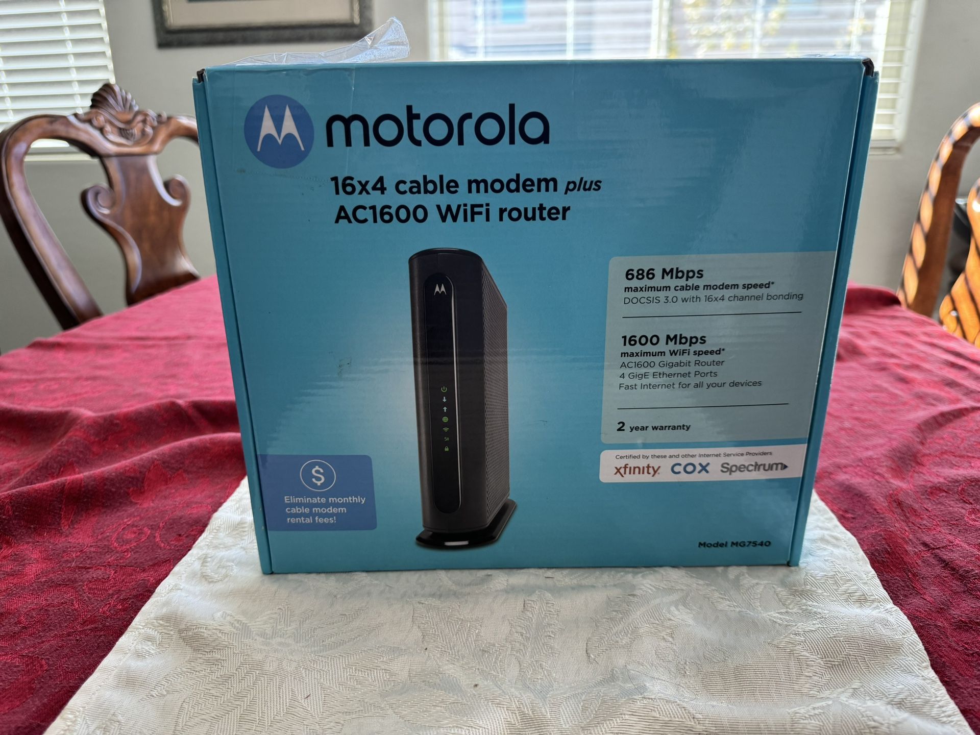 Motorola AC1600 WIFI Router 