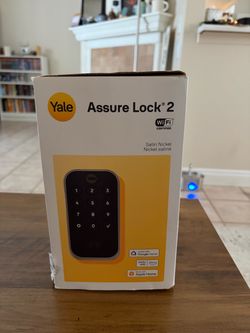 Yale Assure Lock 2 WiFi Smart Deadbolt – Satin Nickel – New Open Box