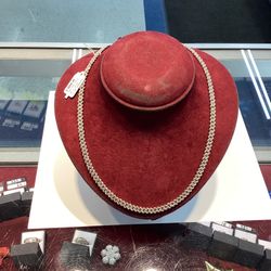 22’ 10k Diamond Necklace