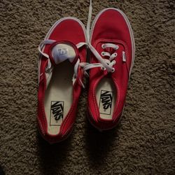 size 5?  red vans