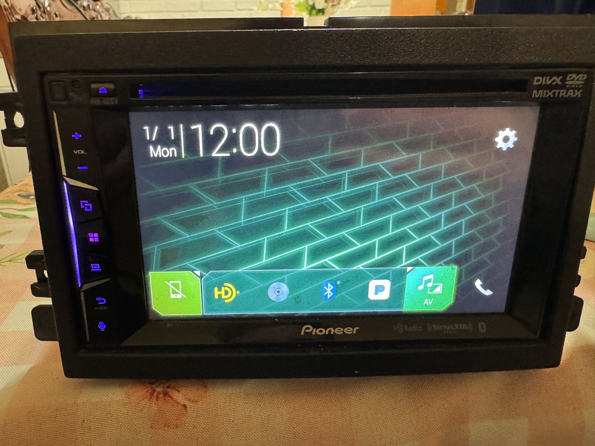 Pioneer AVH-501EX 6.2" Double-DIN In-Dash DVD Receiver with Bluetooth