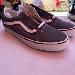 Pewter old skool vans