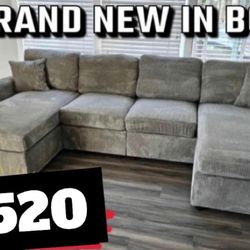 Sectional Couch Double Chaise