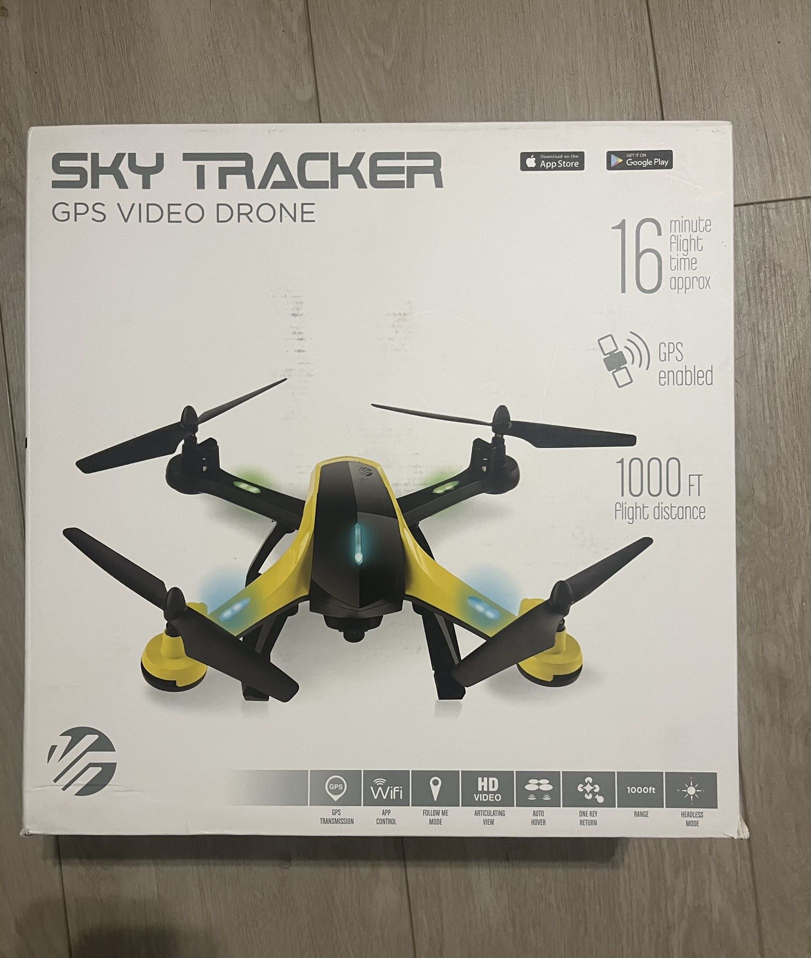 Sky Tracker GPS Video Drone