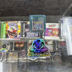 Pokemon Crystal Gameboy Color $180 Gamehogs 11am-7pm