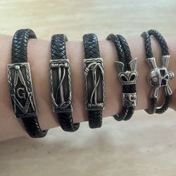 Leather Bracelets