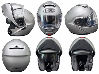 SHOEI Neotec + Sena 10U Bluetooth (Medium) &  BILT Modular Motorcycle Helmet (Small)