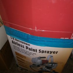Airless Sprayer from Harbor Freight 