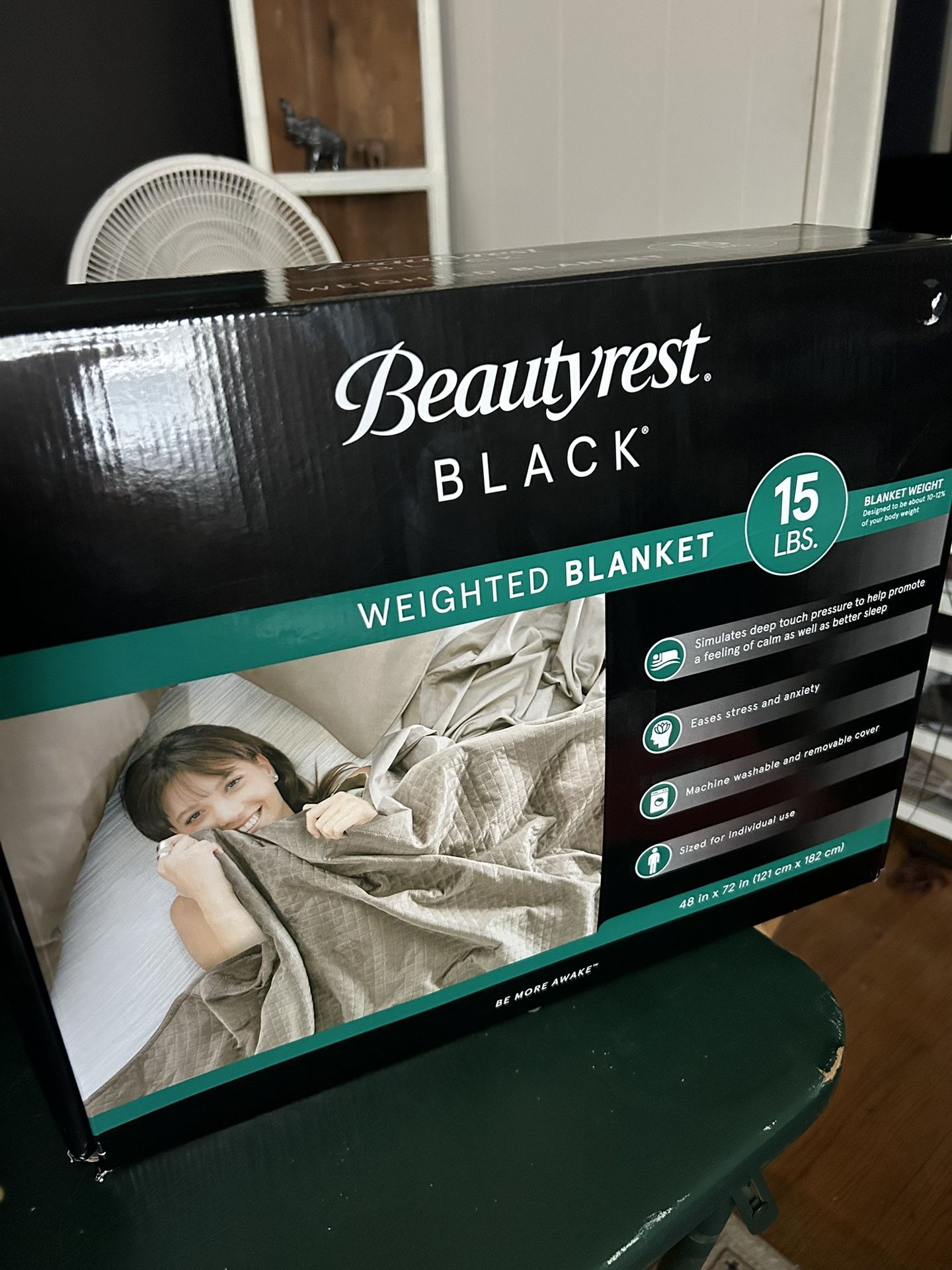 Beautyrest Black Weighted Blanket