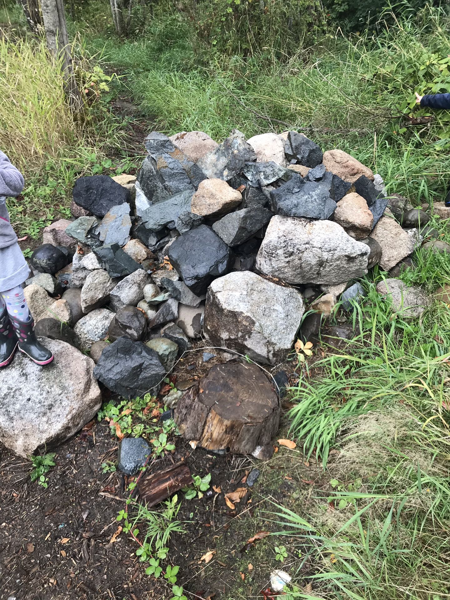 Landscape rocks-boulders