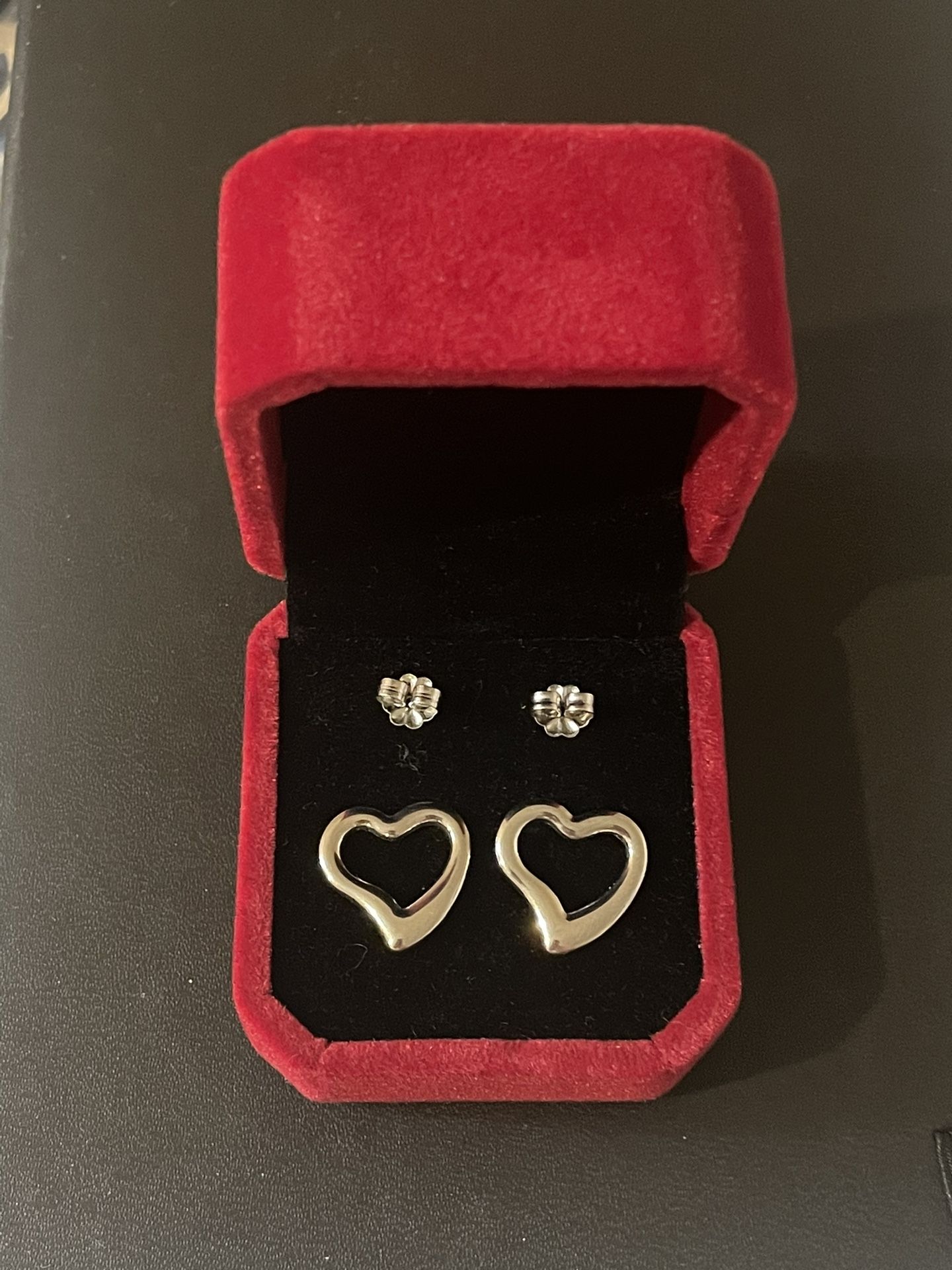 Titanium Heart Earrings