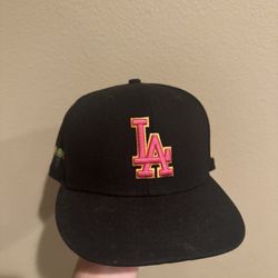 New Era La Dodgers 7 3/8 Fitted Hat