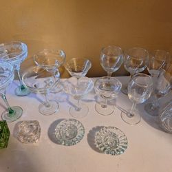  Wine Decanter & Miscellaneous Glassware 