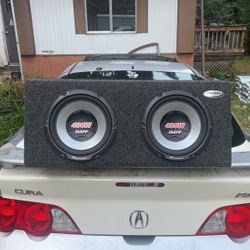 Pioneer 10’ Woofer 400W IMPP And JBL GT Series Amp