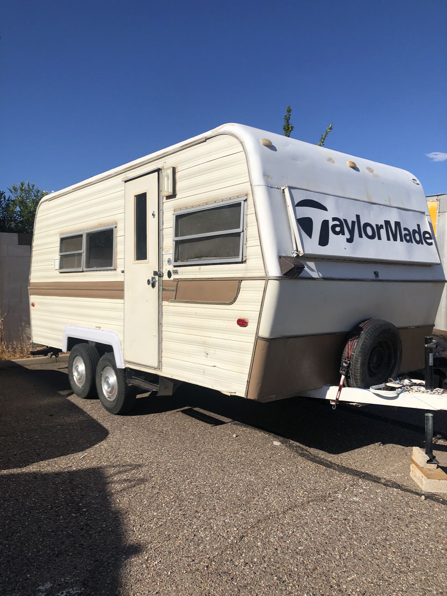Camper trailer.
