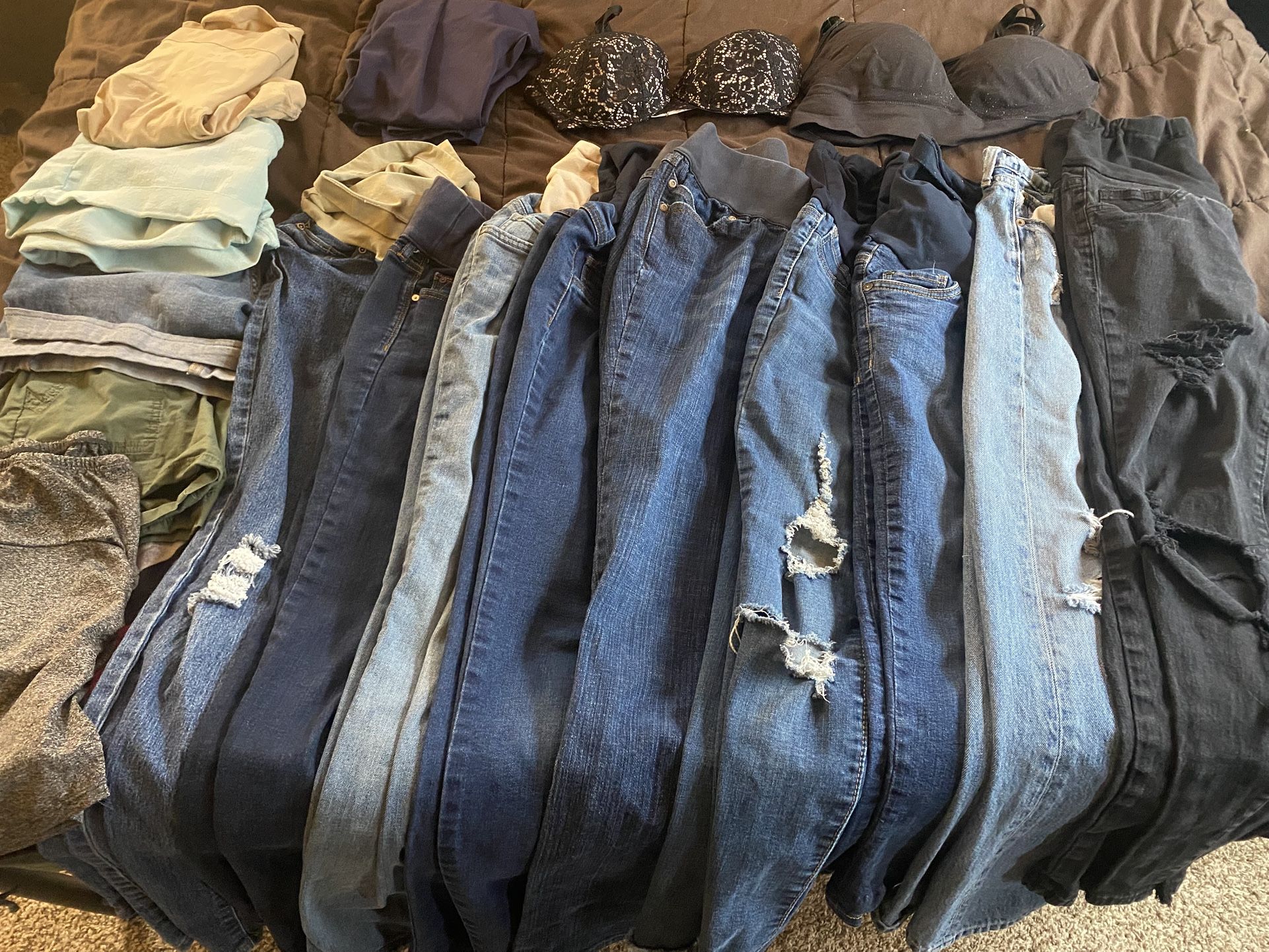 Maternity Jeans And Shorts