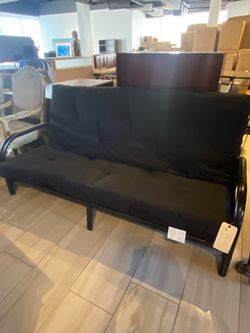Futon with spring mattress new!sale!
