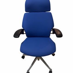 Humanscale Freedom Executive Chair with Headrest - Premium Polished Aluminum