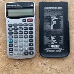 Qualifier plus III FX real estate calculator