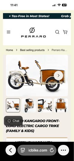 Kangaroo cargo electric bike